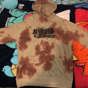 Tye dye Naruto hoodie